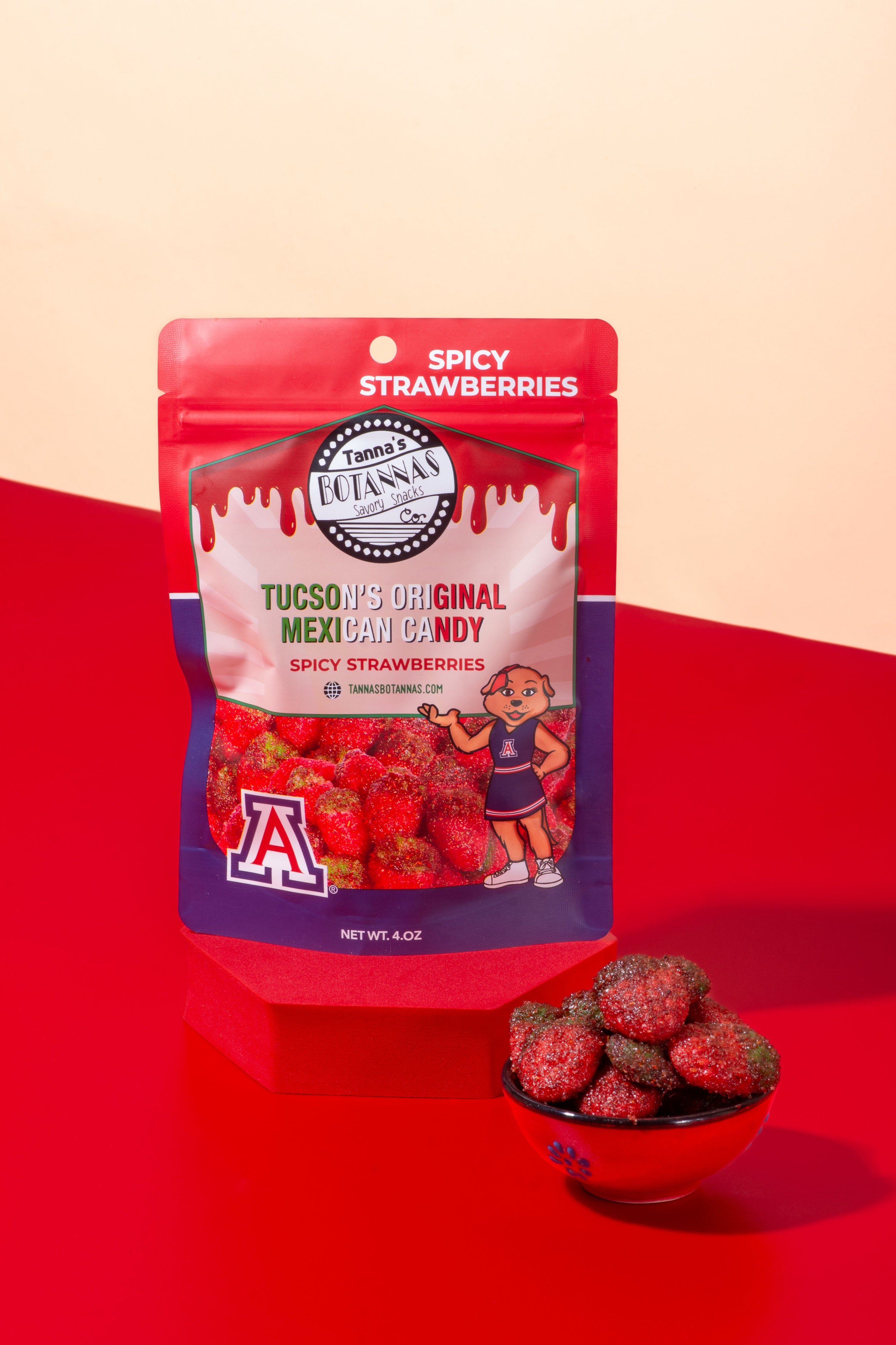 UA Spicy Strawberries 4oz wholesale case