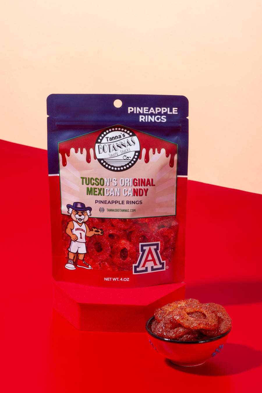 UA Pineapple Rings 4oz – 20 Unit Case